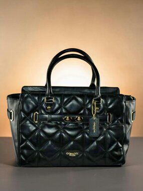 Coach Mini Blake Carryall in Quilted Leather (PRE-LOVED)